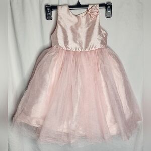 Cherokee 3 Layer Tulle Holiday Special Occasion Dress Bow & Rosette Size 4T